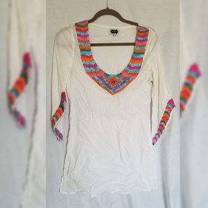 Boutique beaded embellished tunic dress